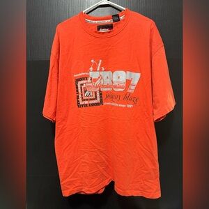 🧿Johnny Blaze Vintage Orange Graphic Tee